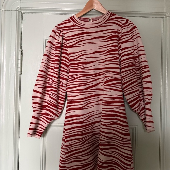Sezane Beth Zebra Print dress - Picture 2 of 5